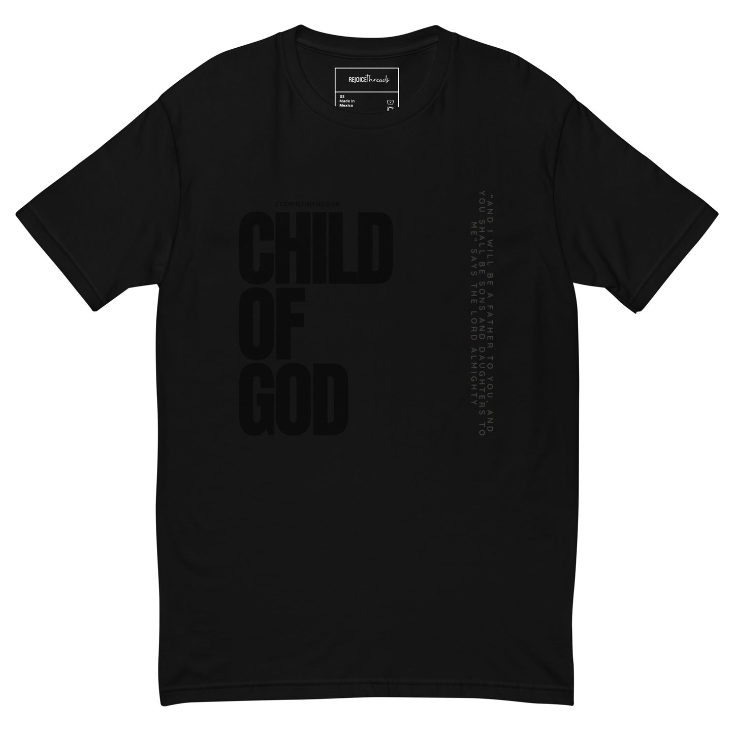 Child of God Tee (black text)