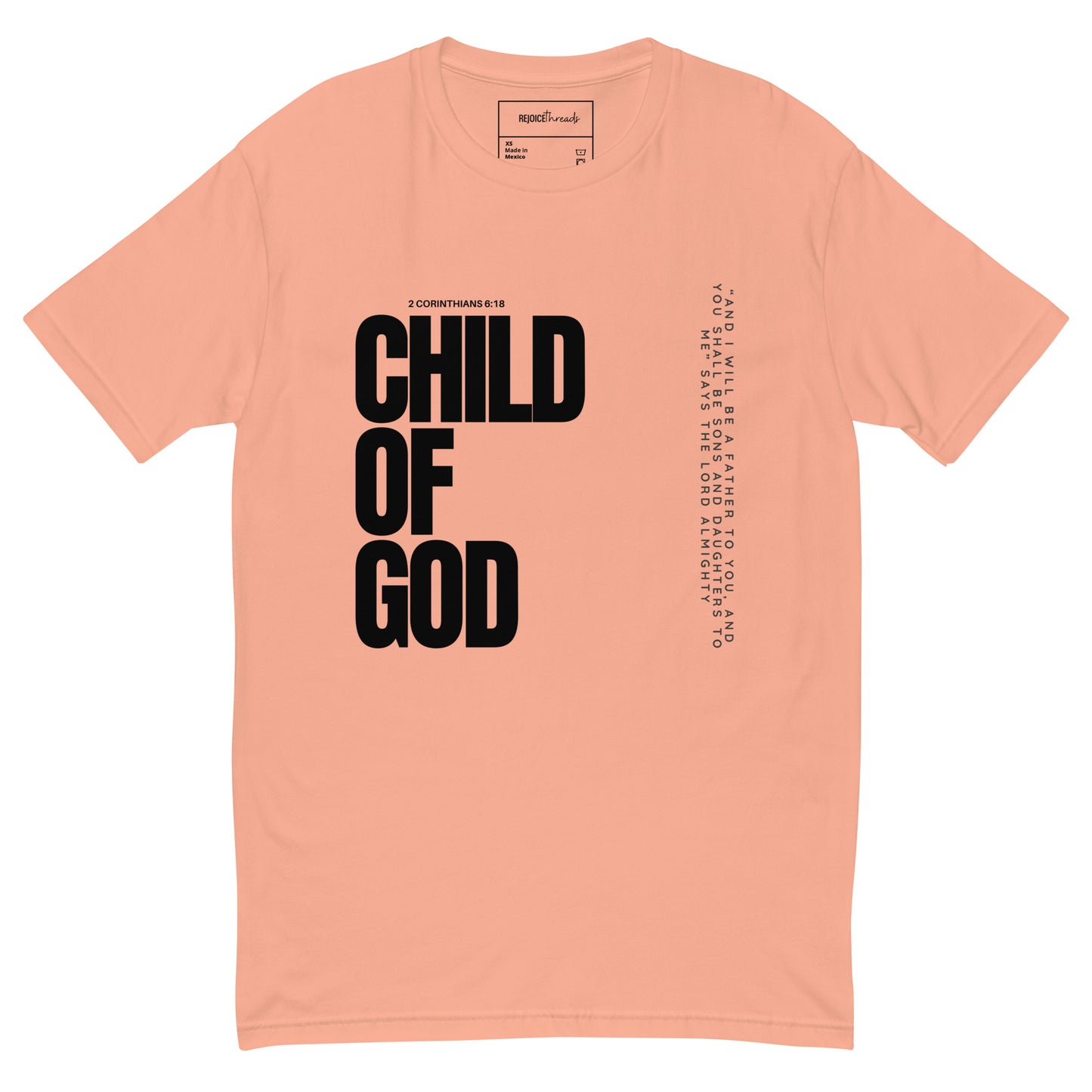 Child of God Tee (black text)