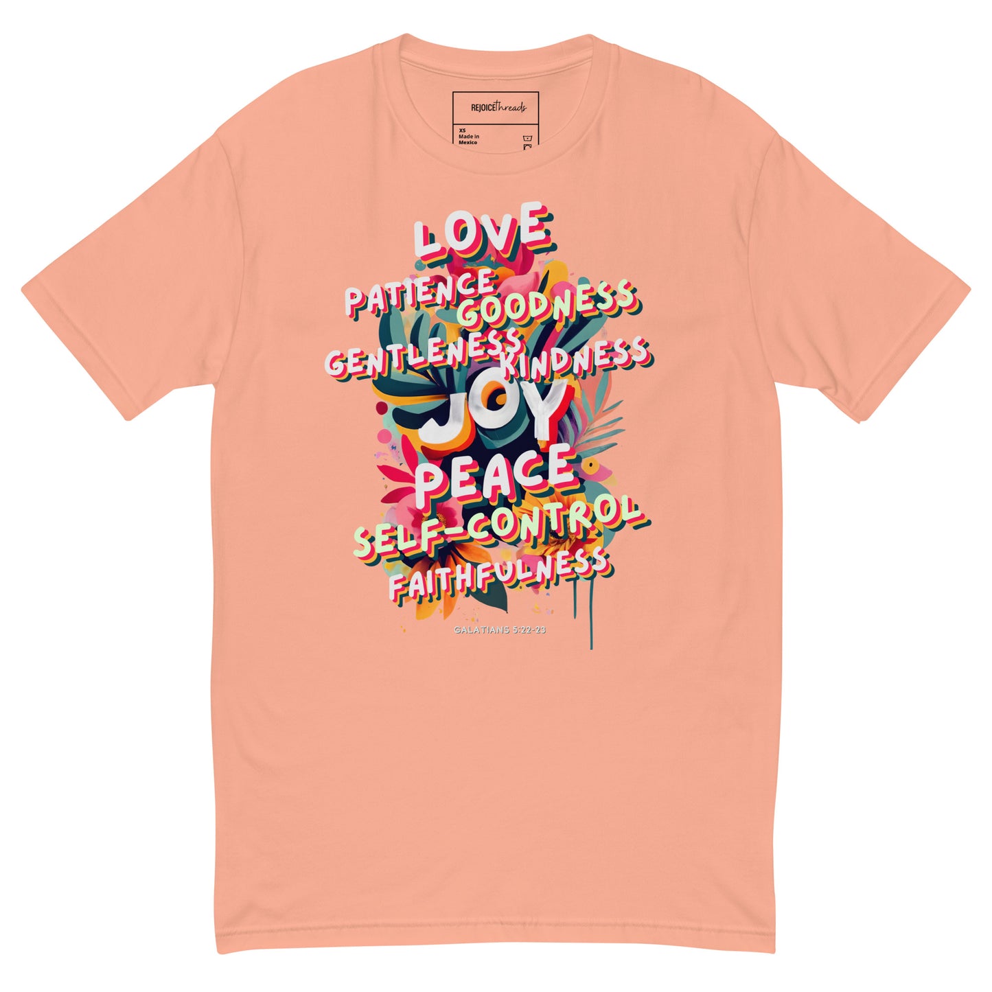 Fruit of the Spirit Tee (white text)