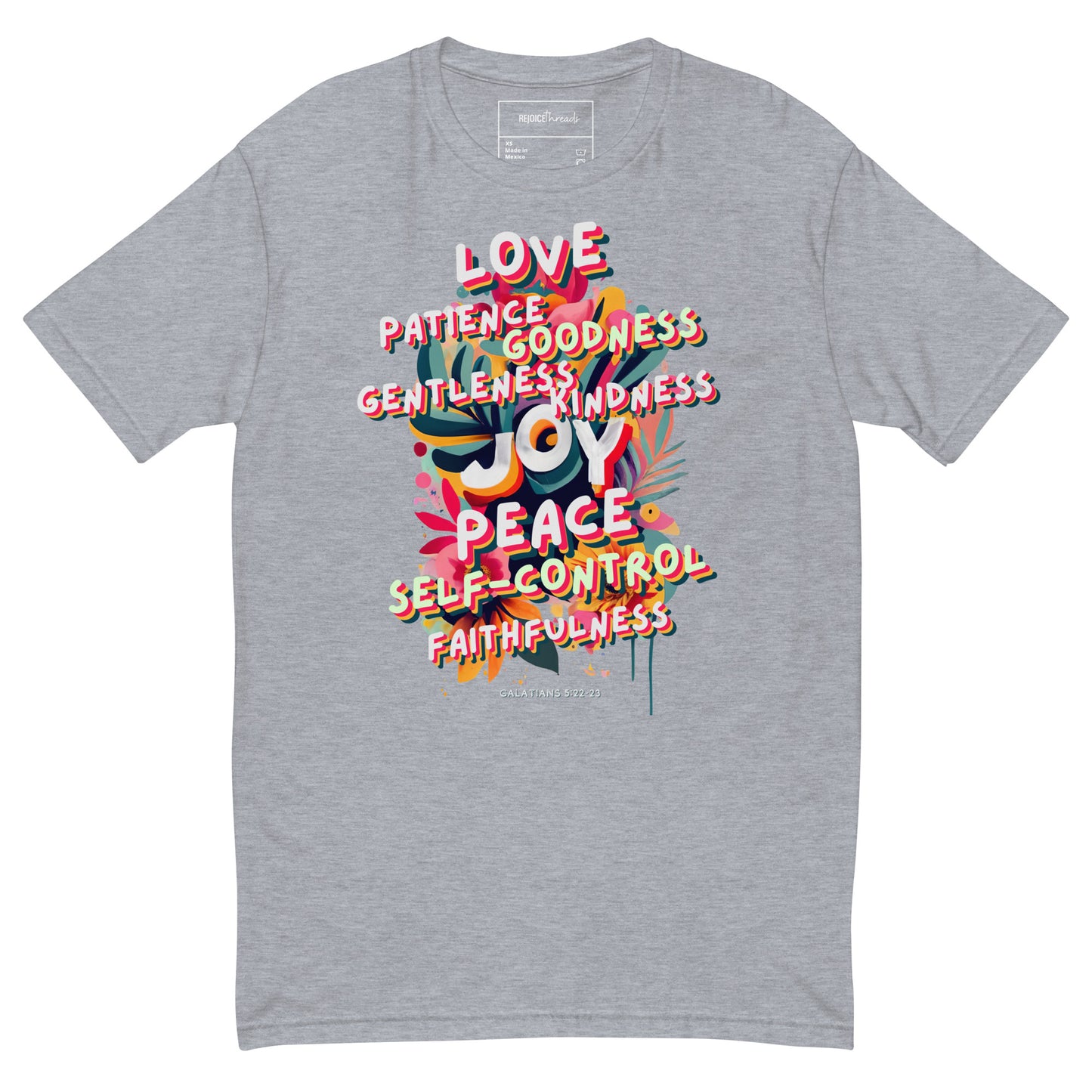 Fruit of the Spirit Tee (white text)