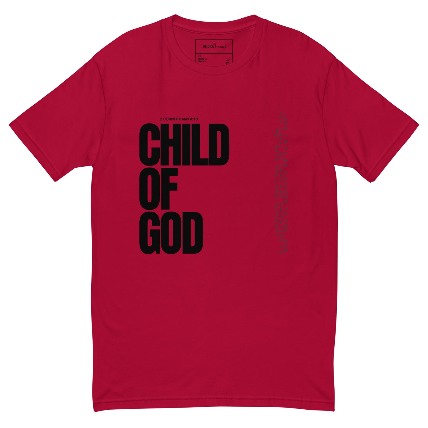 Child of God Tee (black text)