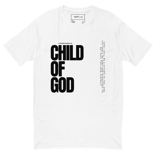 Child of God Tee (black text)