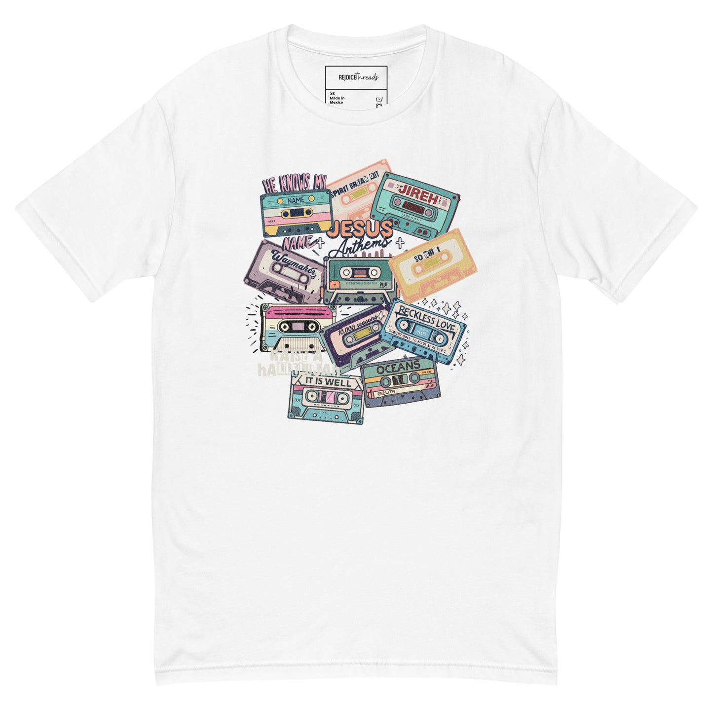 Jesus Anthems Tee (white text)