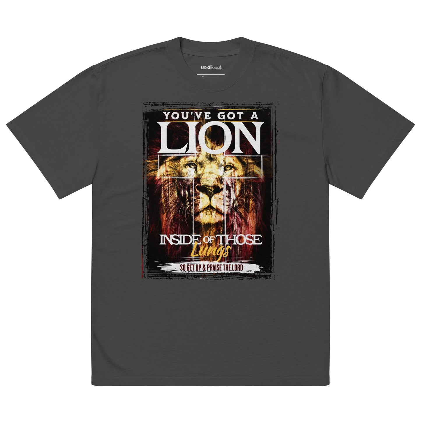 Lion Inside - Praise the Lord Oversized Tee