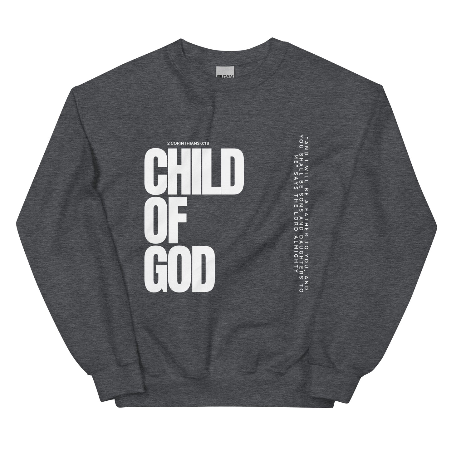 Child of God Crewneck (white text)