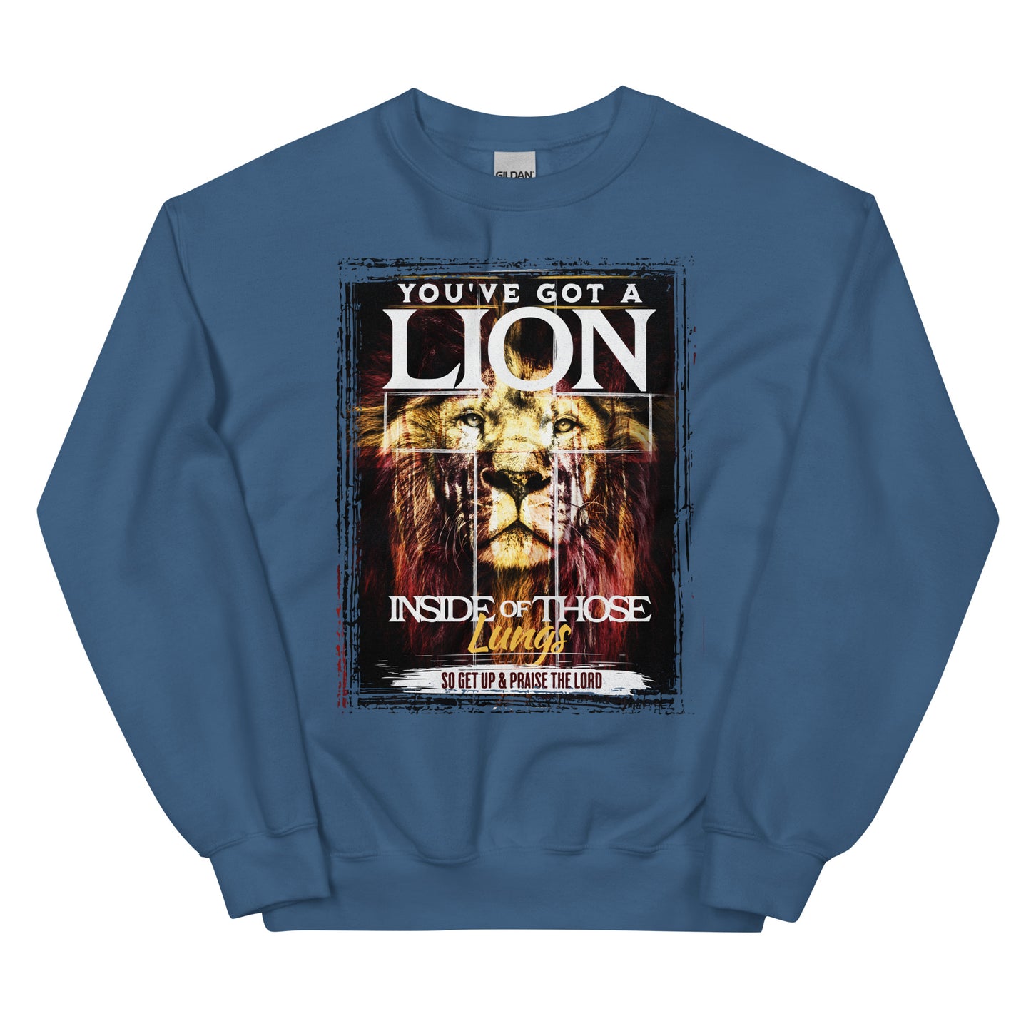 Lion Inside - Praise the Lord Crewneck