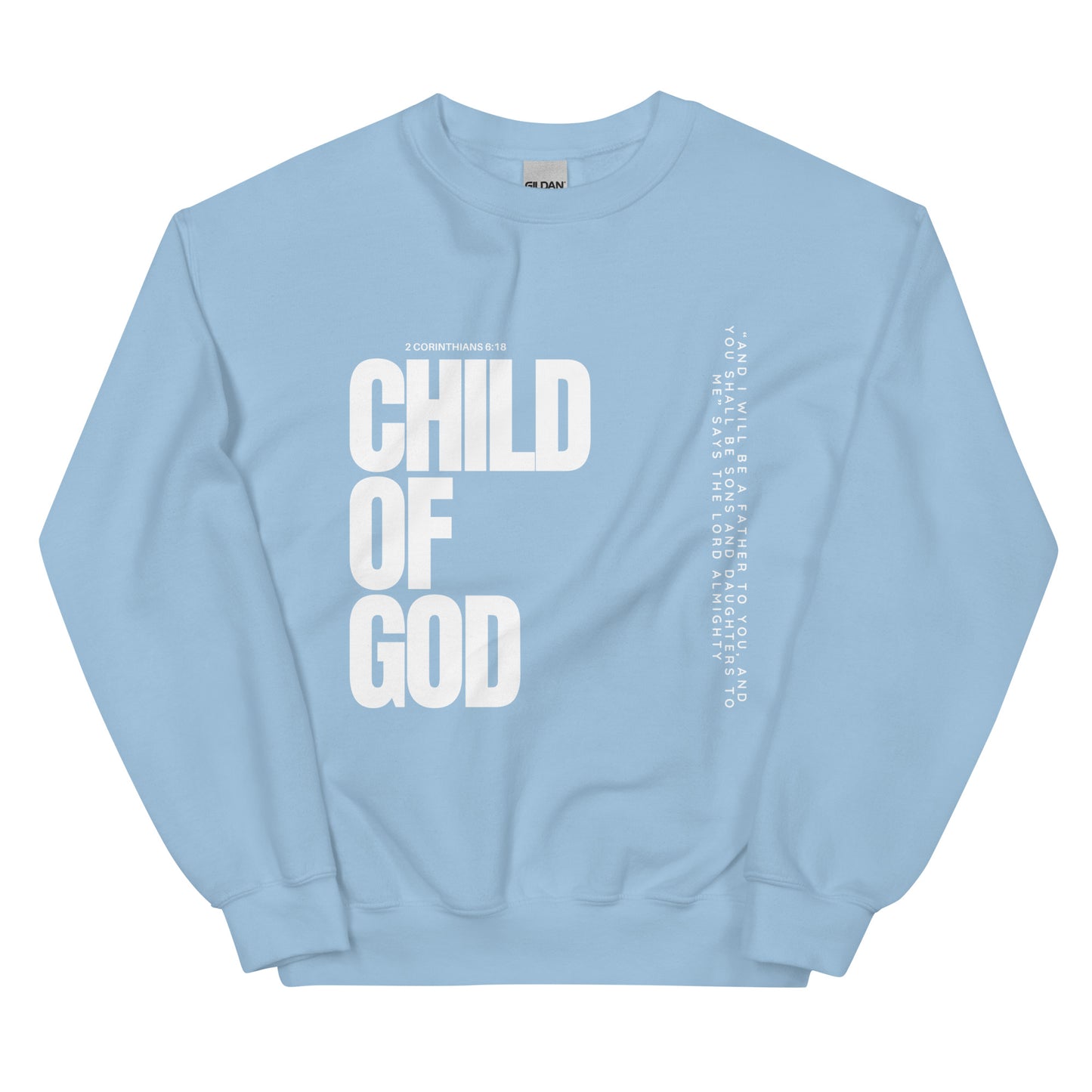 Child of God Crewneck (white text)