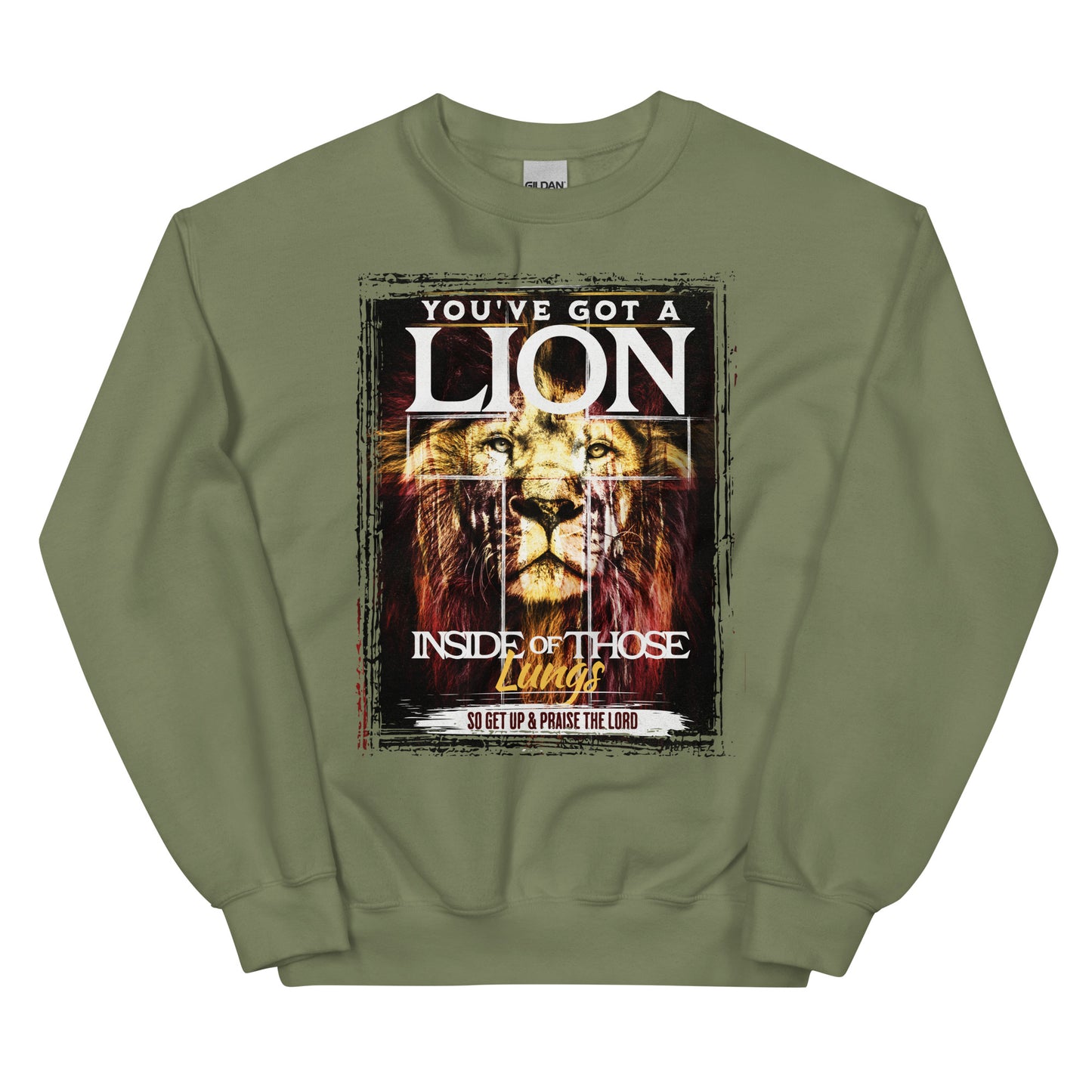 Lion Inside - Praise the Lord Crewneck