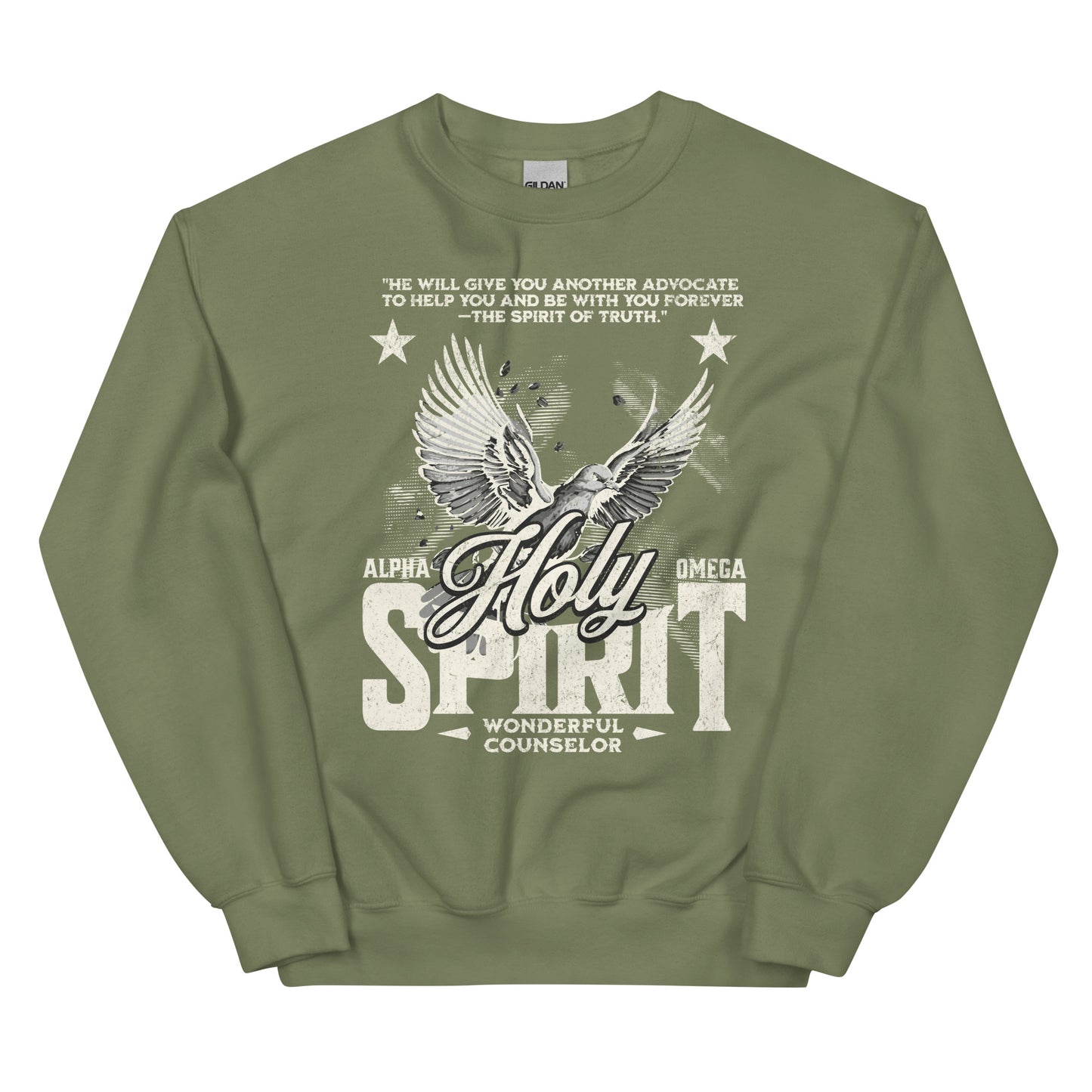 Advocate - Spirit of Truth Crewneck (white text)