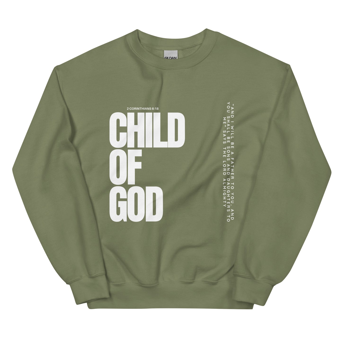 Child of God Crewneck (white text)