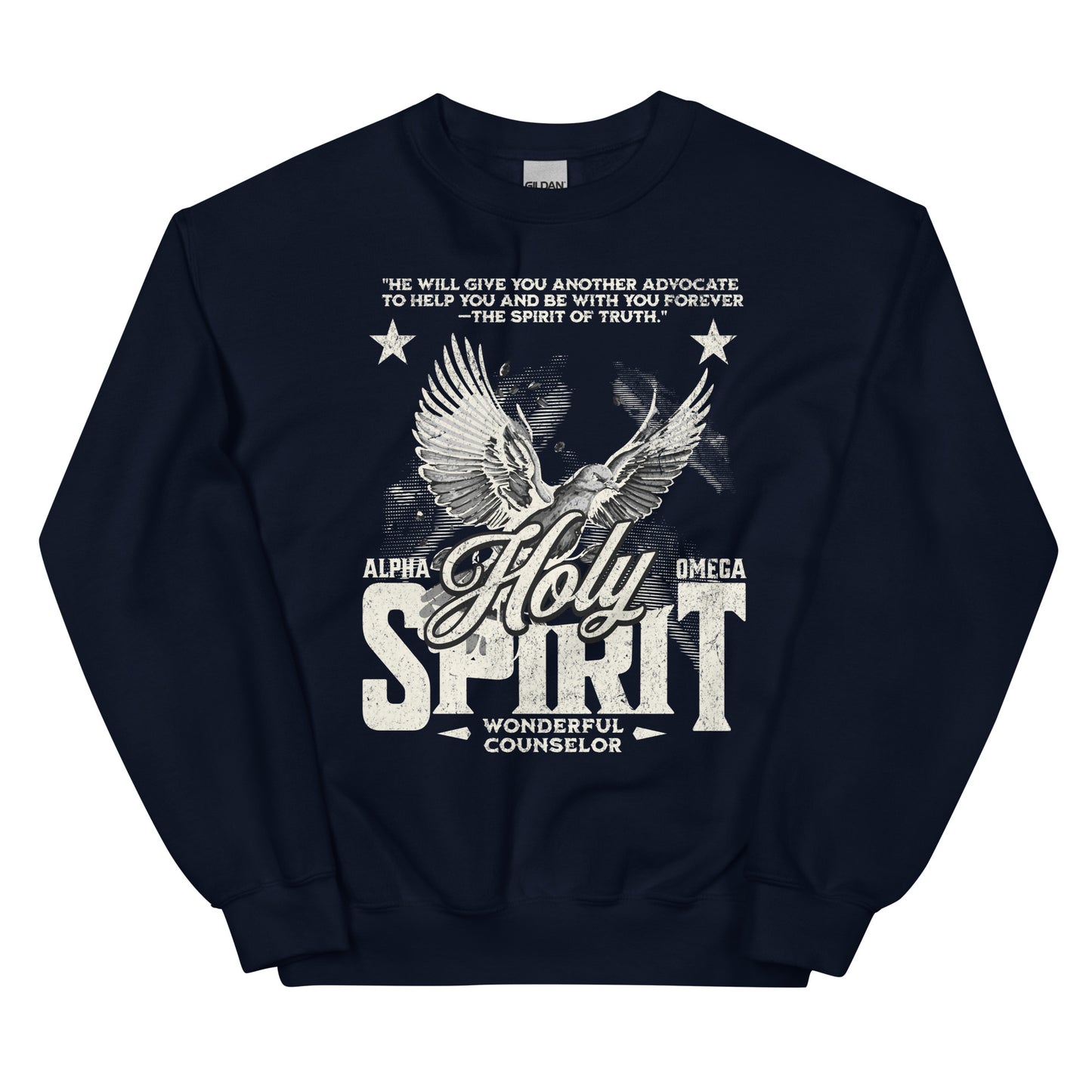 Advocate - Spirit of Truth Crewneck (white text)