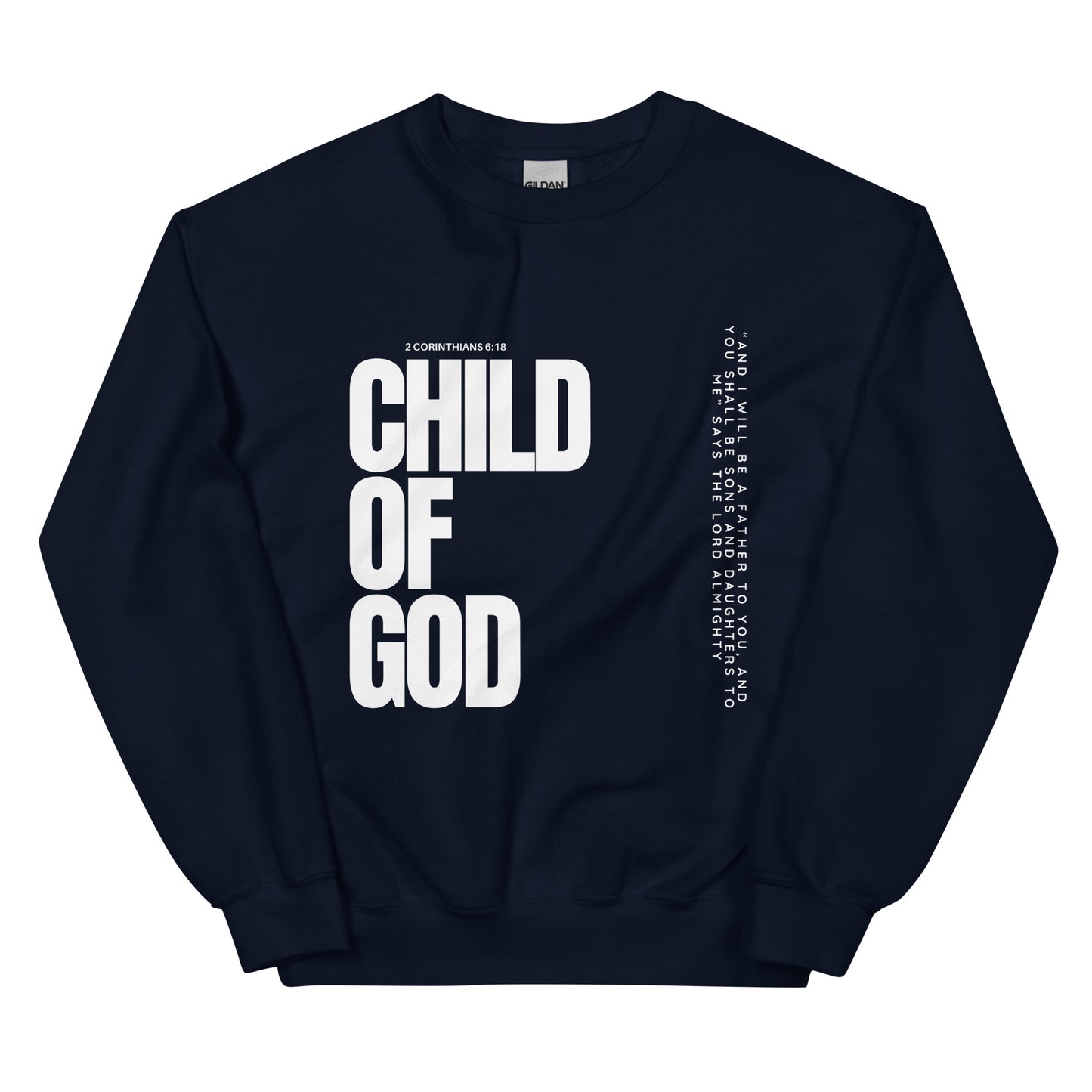 Child of God Crewneck (white text)