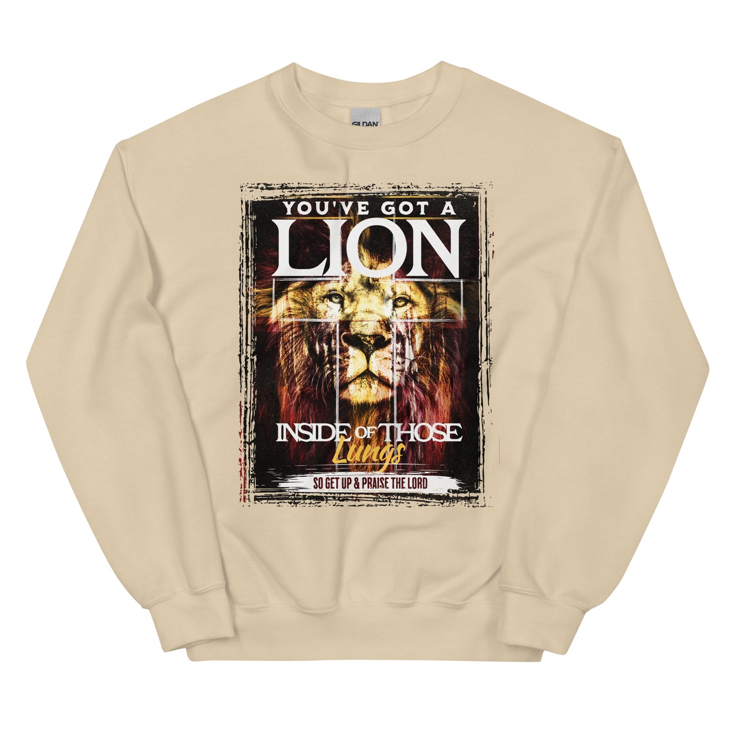 Lion Inside - Praise the Lord Crewneck