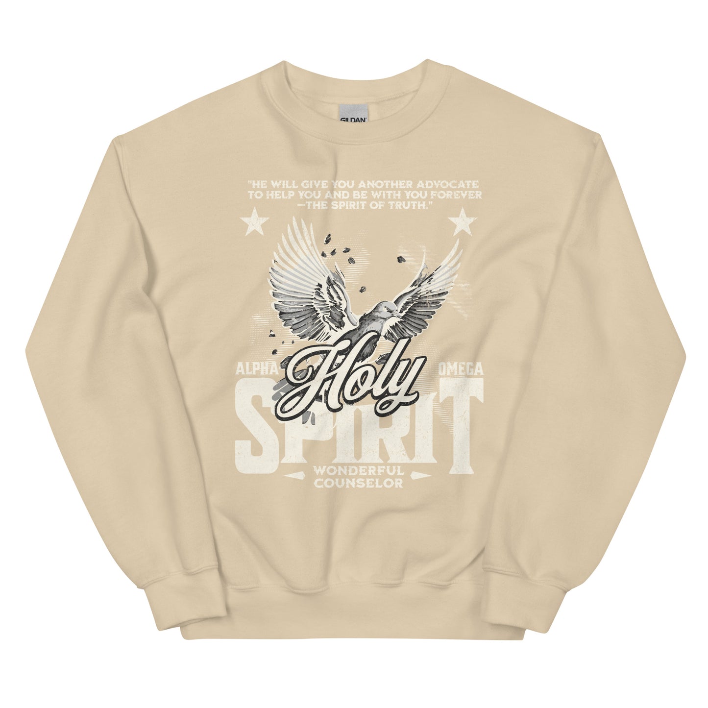 Advocate - Spirit of Truth Crewneck (white text)