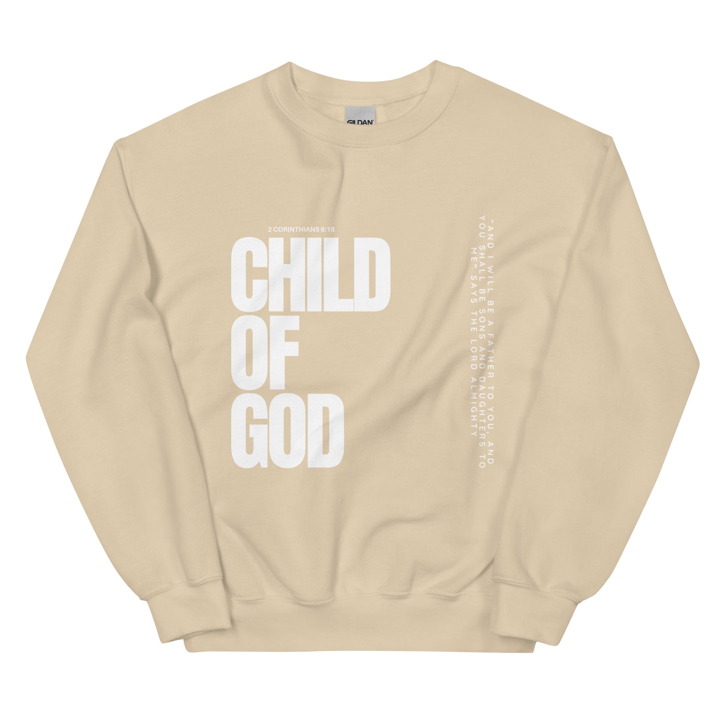 Child of God Crewneck (white text)