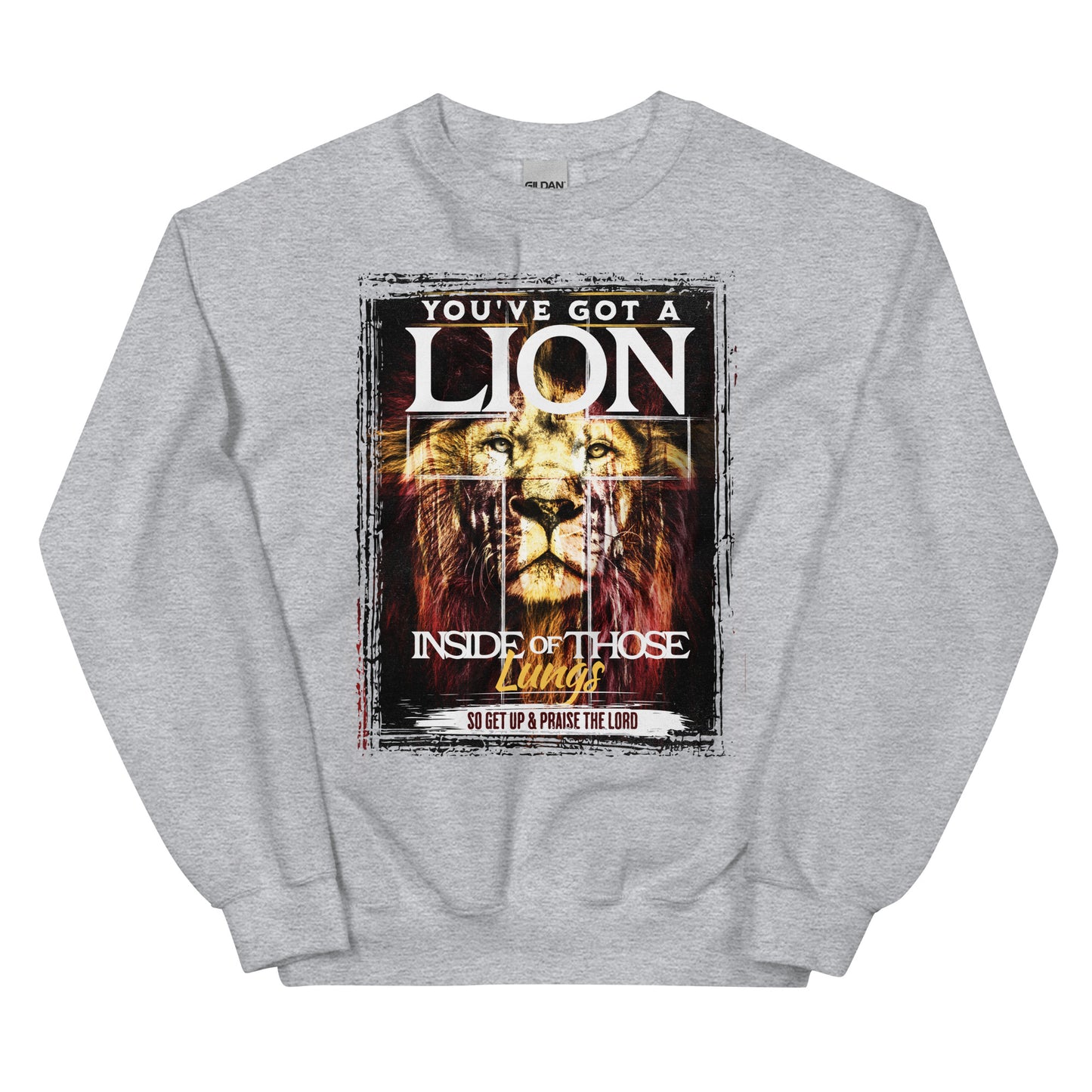 Lion Inside - Praise the Lord Crewneck