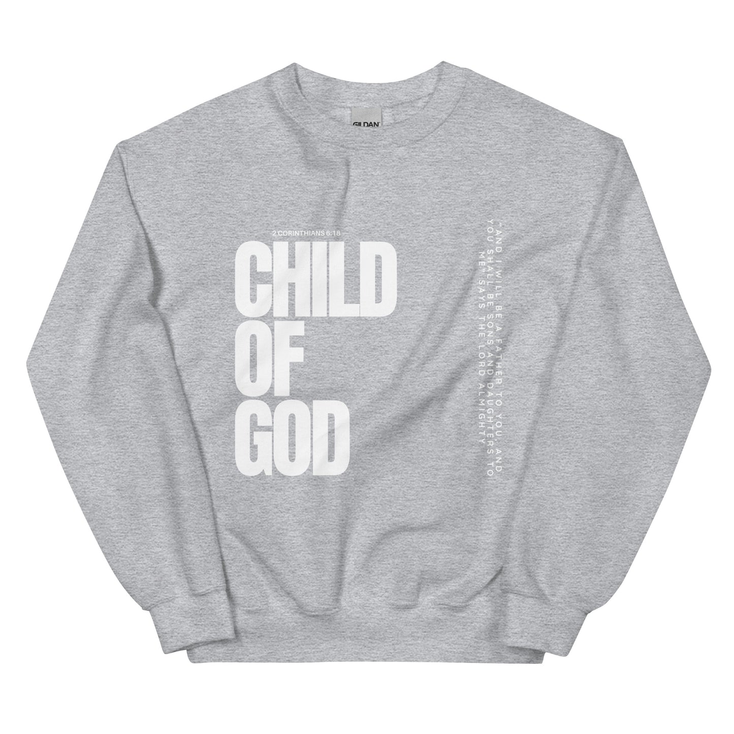 Child of God Crewneck (white text)