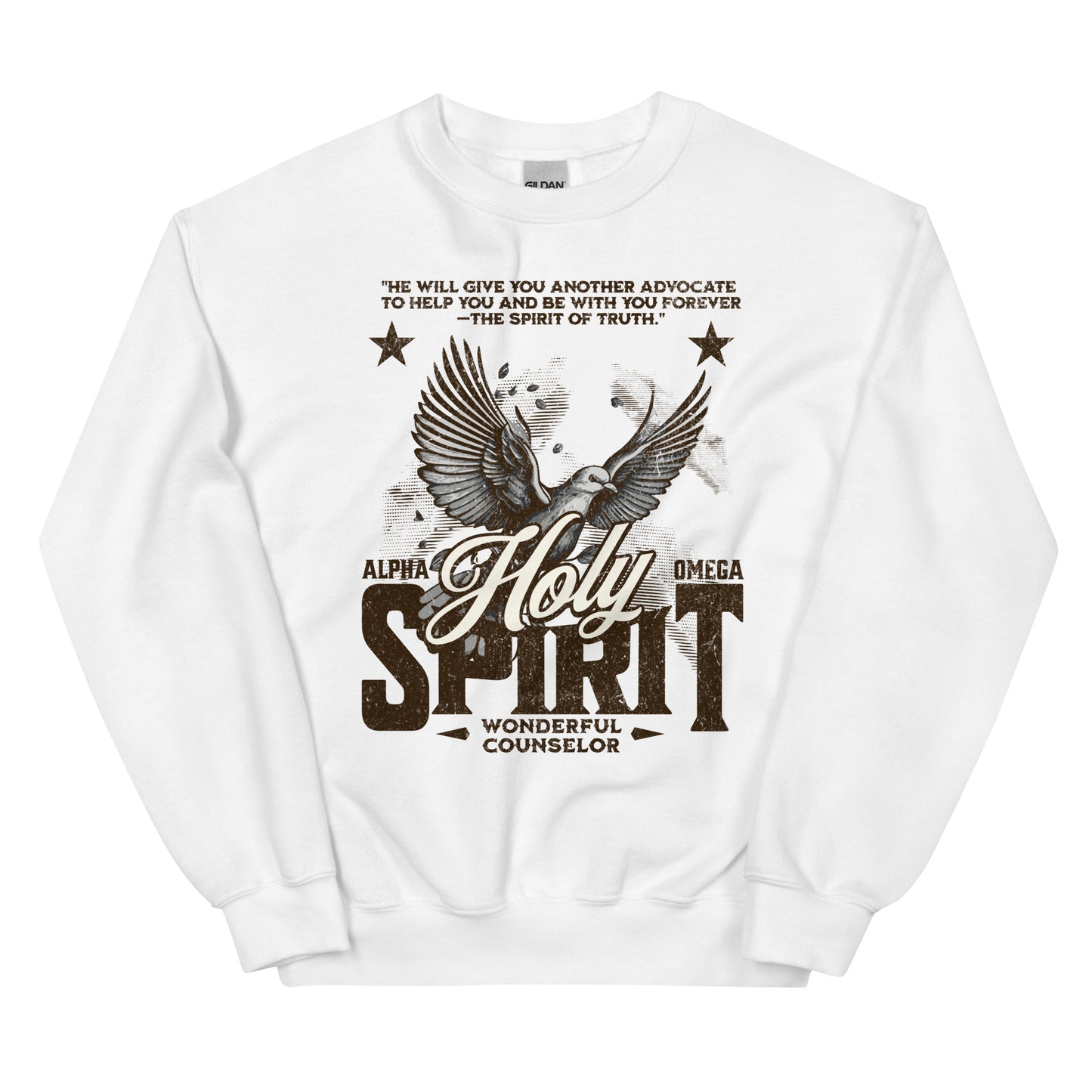 Advocate - Spirit of Truth Crewneck (black text)