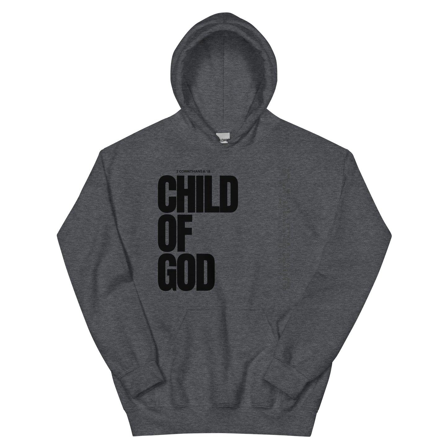 Child of God Hoodie (black text)