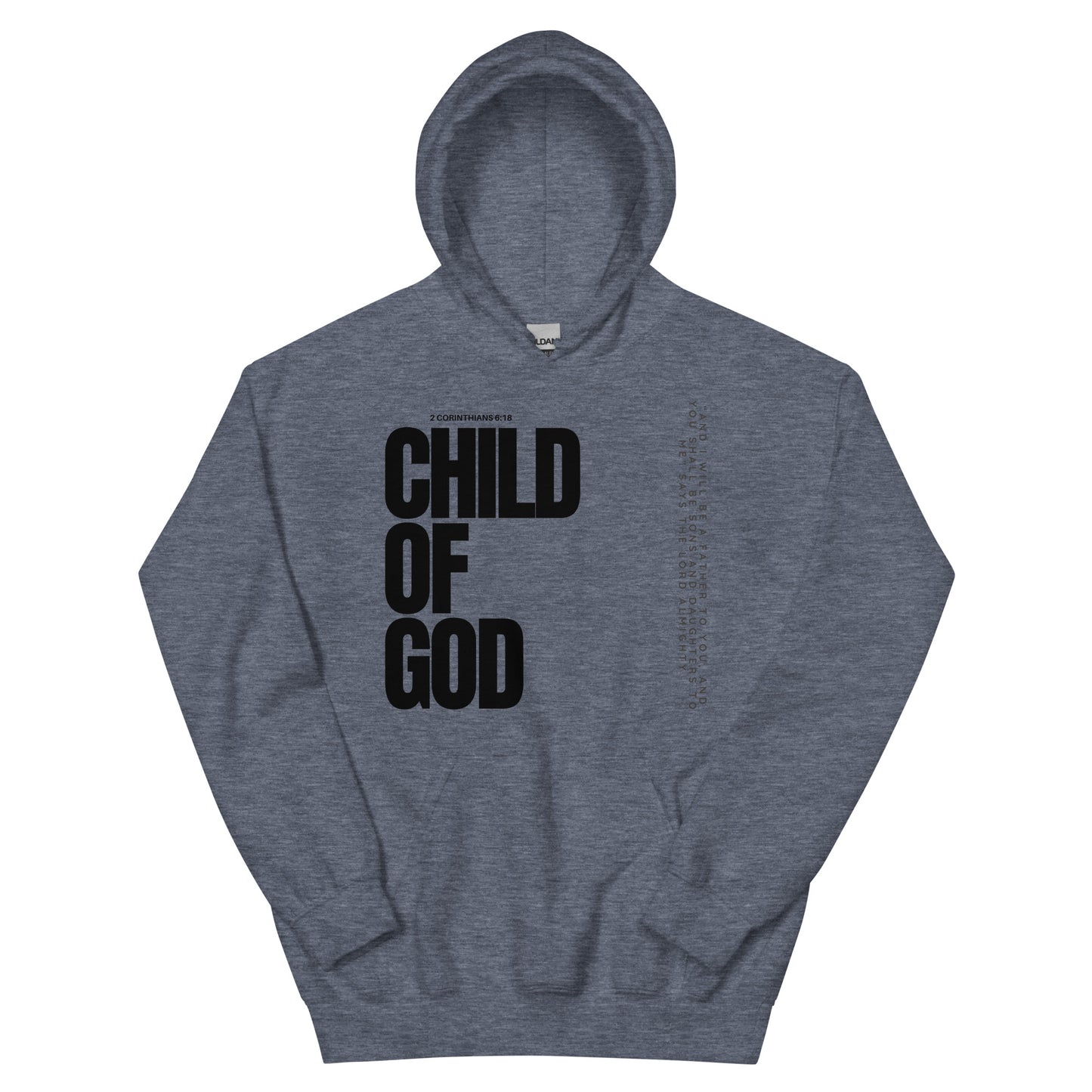 Child of God Hoodie (black text)