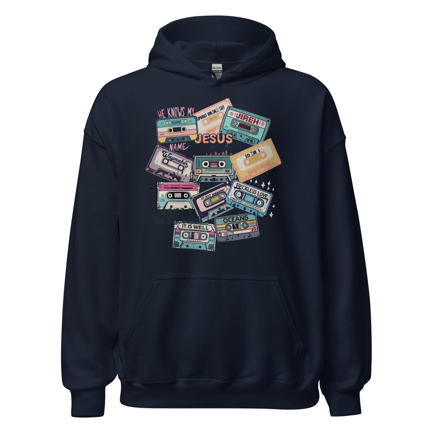 Jesus Anthems Hoodie (black text)