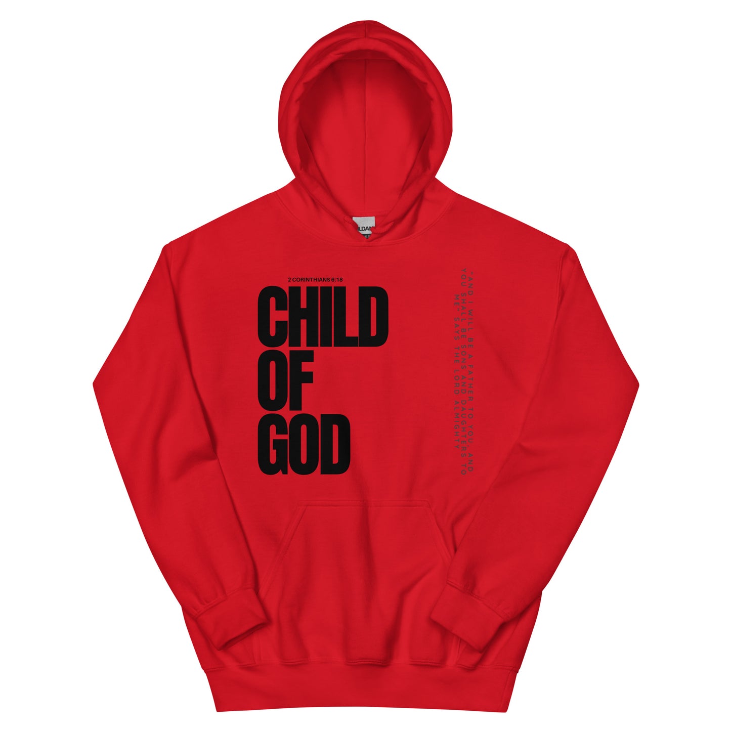 Child of God Hoodie (black text)