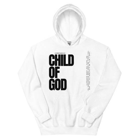 Child of God Hoodie (black text)